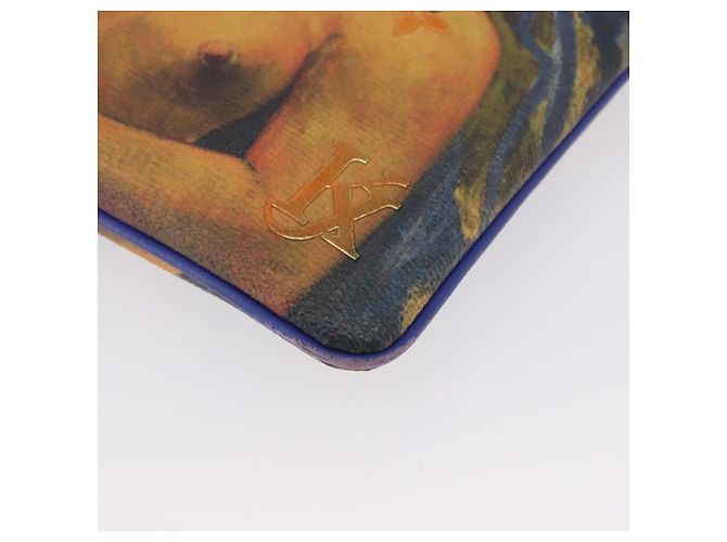 LOUIS VUITTON Celty Pochette Plat Pouch Koons Rubens M64617 LV Auth 170658SAM Multicolor - vista 16