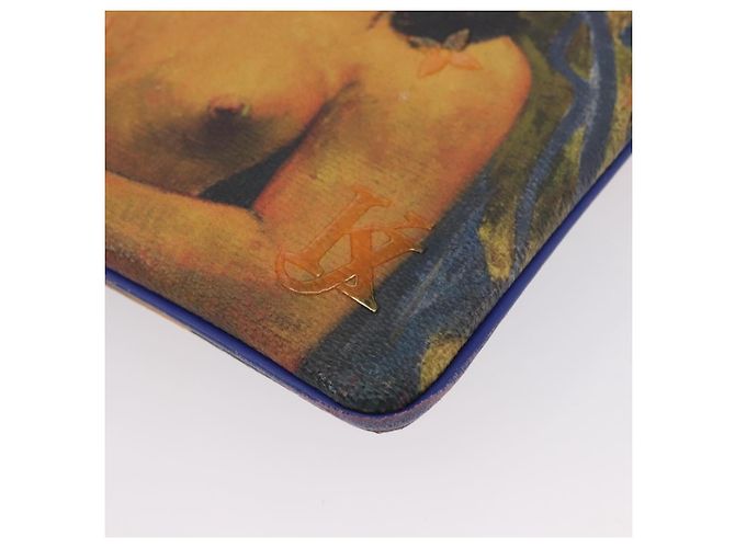 LOUIS VUITTON Celty Pochette Plat Pouch Koons Rubens M64617 LV Auth 170658SAM Multicolor - vista 18