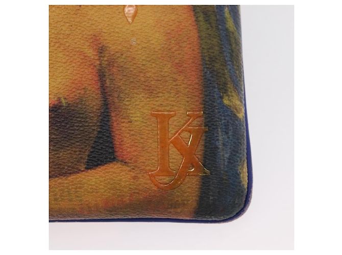LOUIS VUITTON Celty Pochette Plat Pouch Koons Rubens M64617 LV Auth 170658SAM Multicolor - vista 19