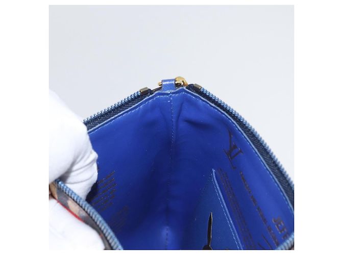 LOUIS VUITTON Celty Pochette Plat Pouch Koons Rubens M64617 LV Auth 170658SAM Multicolor - vista 26