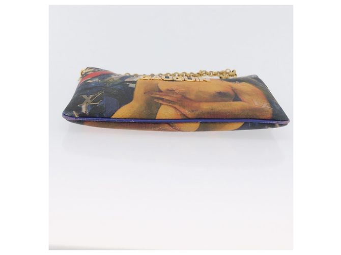 LOUIS VUITTON Celty Pochette Plat Pouch Koons Rubens M64617 LV Auth 170658SAM Multicolor - vista 5