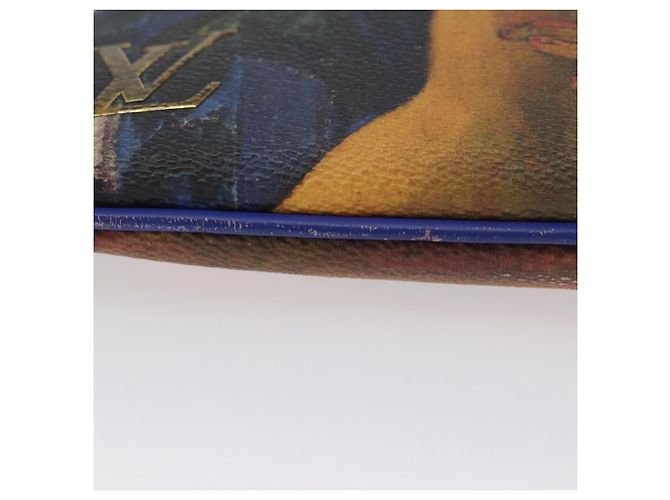 LOUIS VUITTON Celty Pochette Plat Pouch Koons Rubens M64617 LV Auth 170658SAM Multicolor - vista 6