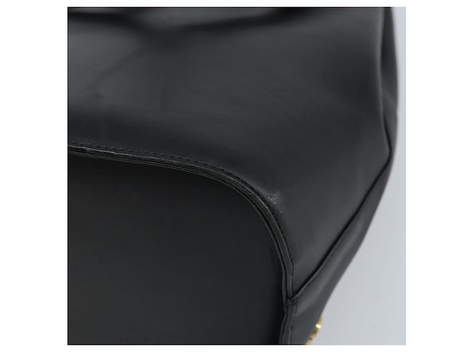 Borsa Tote Salvatore Ferragamo in pelle nera e oro Auth 172187 Nero D'oro - vista 12