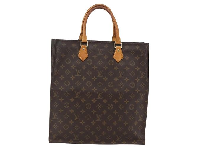 LOUIS VUITTON Borsa Sac Plat Monogram M51140 LV Auth bs33569 Monogramma - vista 3