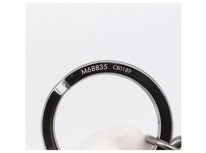 LOUIS VUITTON Monogram Eclipse Portachiavi LV Rat Charm M68835 LV Auth 170848M Monogramma - vista 10