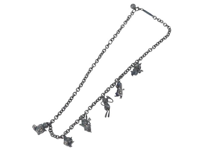 Autre Marque Collana TIFFANY&Co. & Arsham Studios e Pokmon Station Ag925 Auth 171973SM Nero - vista 17