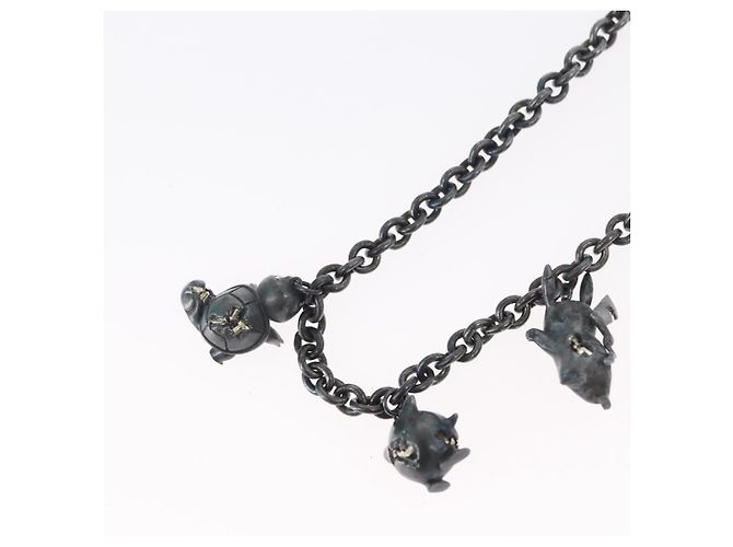 Autre Marque Collana TIFFANY&Co. & Arsham Studios e Pokmon Station Ag925 Auth 171973SM Nero - vista 18