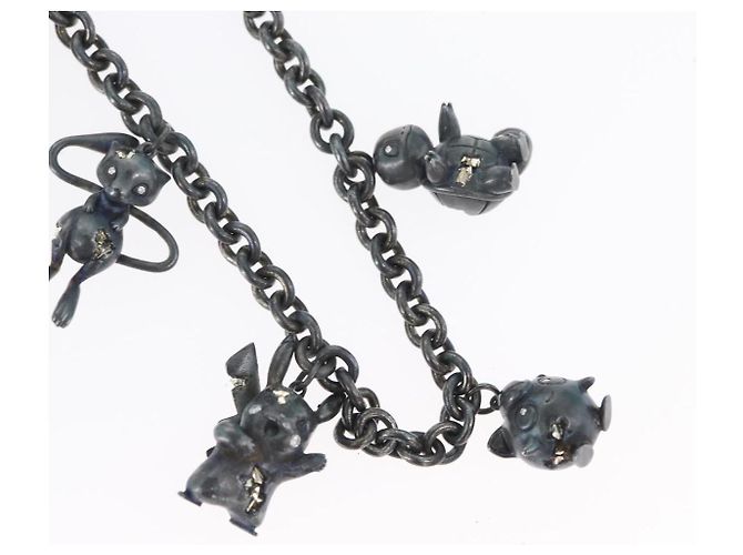 Autre Marque Collana TIFFANY&Co. & Arsham Studios e Pokmon Station Ag925 Auth 171973SM Nero - vista 3