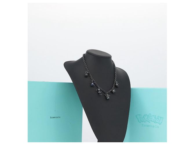 Autre Marque Collana TIFFANY&Co. & Arsham Studios e Pokmon Station Ag925 Auth 171973SM Nero - vista 30