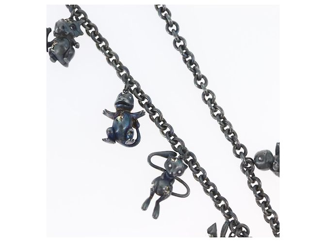Autre Marque Collana TIFFANY&Co. & Arsham Studios e Pokmon Station Ag925 Auth 171973SM Nero - vista 4