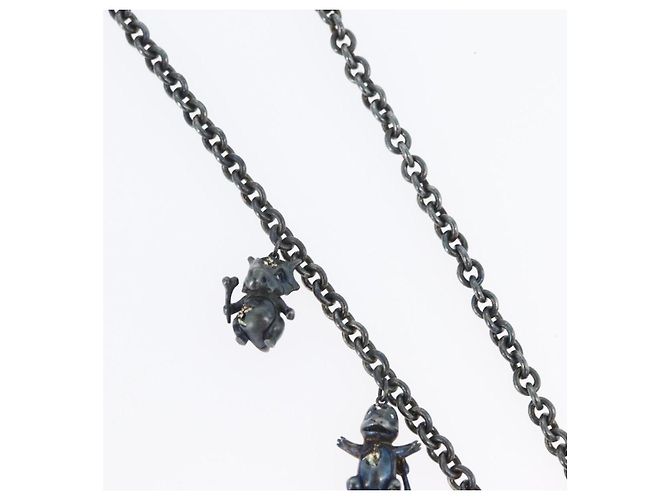 Autre Marque Collana TIFFANY&Co. & Arsham Studios e Pokmon Station Ag925 Auth 171973SM Nero - vista 5