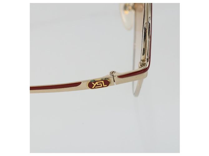 Gafas de sol SAINT LAURENT de plástico 2 Set Marrón Plata Auth bs33359 Castaño - vista 5