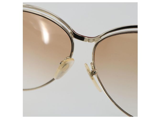 Gafas de sol SAINT LAURENT de plástico 2 Set Marrón Plata Auth bs33359 Castaño - vista 6