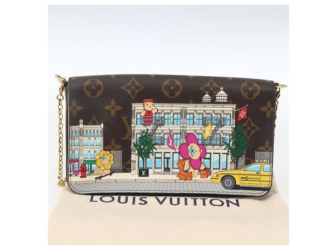 LOUIS VUITTON Pochette Felice Monogram Vivienne M81762 LV Auth 173194SAM Monogramma - vista 12