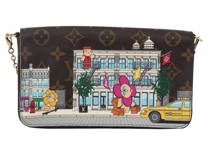 LOUIS VUITTON Pochette Felice Monogram Vivienne M81762 LV Auth 173194SAM Monogramma - vista 13