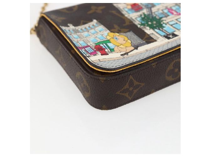 LOUIS VUITTON Pochette Felice Monogram Vivienne M81762 LV Auth 173194SAM Monogramma - vista 15