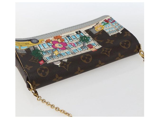 LOUIS VUITTON Pochette Felice Monogram Vivienne M81762 LV Auth 173194SAM Monogramma - vista 6