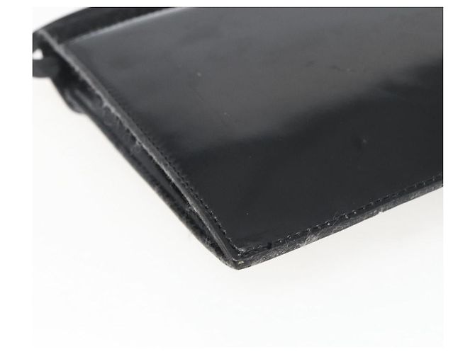 Borsa a Spalla Christian Dior in Pelle Nera e Oro Auth fm5127 Nero D'oro - vista 13