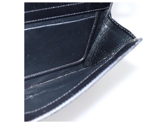 Borsa a Spalla Christian Dior in Pelle Nera e Oro Auth fm5127 Nero D'oro - vista 18
