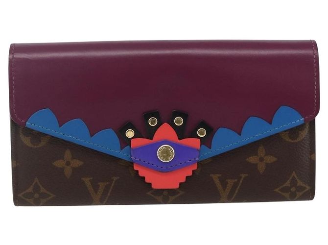 LOUIS VUITTON Langbörse Sarah Monogram Totem M61347 Auth 165813V Monogramm - Ansicht 13