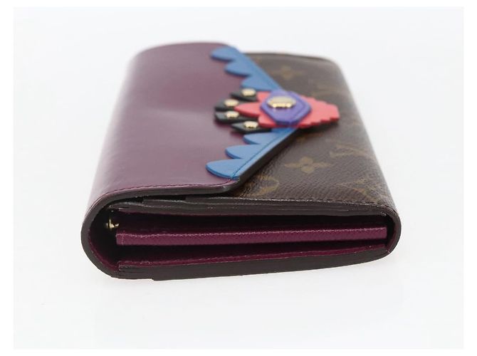 LOUIS VUITTON Langbörse Sarah Monogram Totem M61347 Auth 165813V Monogramm - Ansicht 3