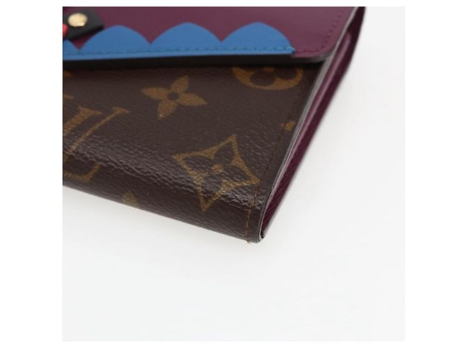 LOUIS VUITTON Langbörse Sarah Monogram Totem M61347 Auth 165813V Monogramm - Ansicht 7