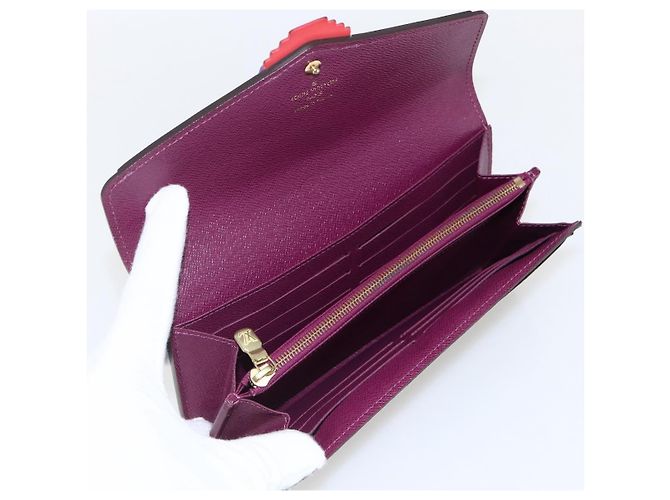 LOUIS VUITTON Langbörse Sarah Monogram Totem M61347 Auth 165813V Monogramm - Ansicht 8