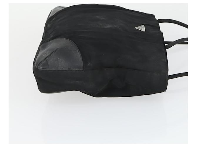 Borsa PRADA Nylon 2 Set Nera Auth 155249 Nero - vista 12