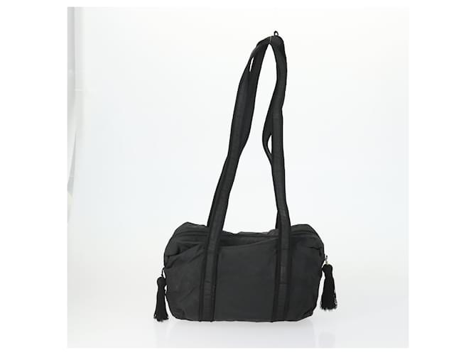 Borsa PRADA Nylon 2 Set Nera Auth 155249 Nero - vista 3