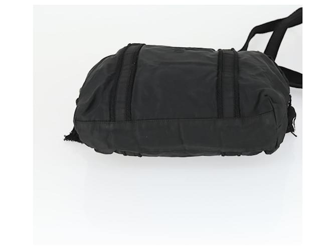 Borsa PRADA Nylon 2 Set Nera Auth 155249 Nero - vista 7