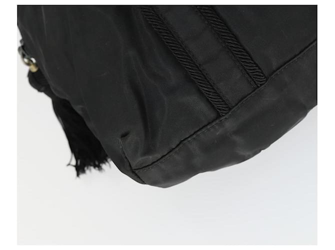 Borsa PRADA Nylon 2 Set Nera Auth 155249 Nero - vista 8