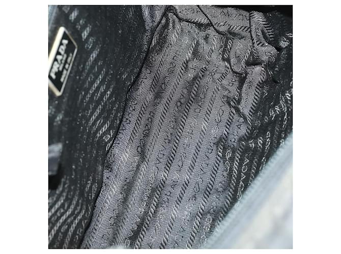 Borsa PRADA Nylon 2 Set Nera Auth 155249 Nero - vista 9