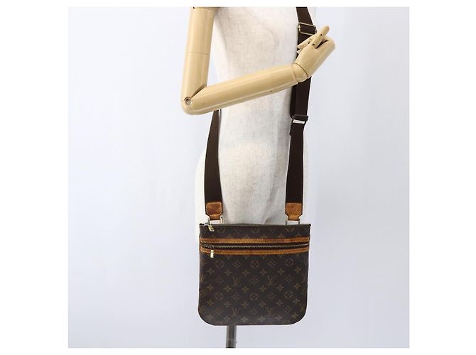 LOUIS VUITTON Monogram Pochette Bosphore Schultertasche M40044 LV Auth ep13462 Monogramm - Ansicht 21
