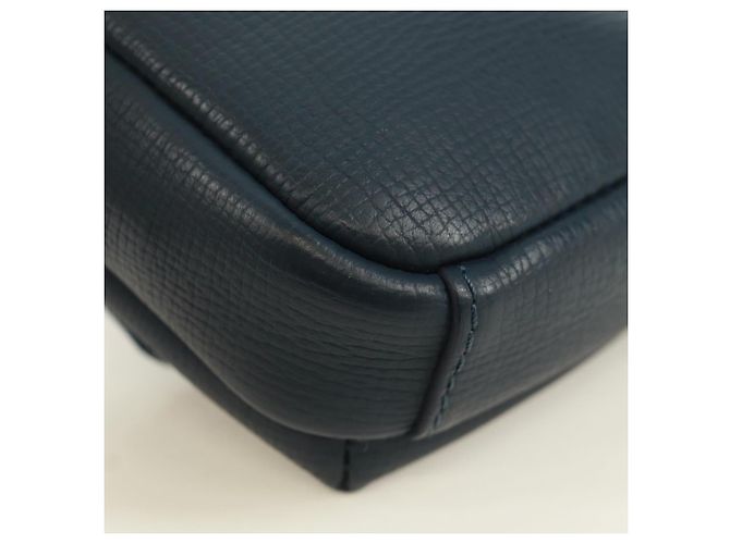LOUIS VUITTON Monogram Denim LV MADE Pochette Doppia per Telefono M81060 LV Auth 170667SM Blu navy - vista 13