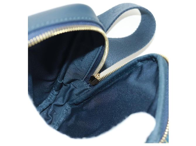 LOUIS VUITTON Monogram Denim LV MADE Pochette Doppia per Telefono M81060 LV Auth 170667SM Blu navy - vista 21