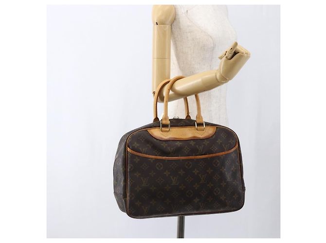 LOUIS VUITTON Borsa a Mano Monogram Deauville M47270 LV Auth ka2611 Monogramma - vista 24