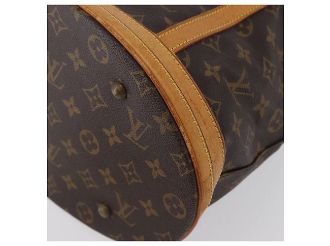 LOUIS VUITTON Borsa a Spalla Monogram Bucket GM M42236 LV Auth bs33567 Monogramma - vista 16
