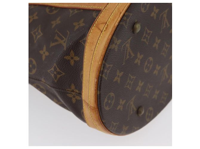 LOUIS VUITTON Borsa a Spalla Monogram Bucket GM M42236 LV Auth bs33567 Monogramma - vista 17