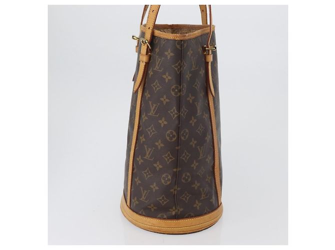 LOUIS VUITTON Borsa a Spalla Monogram Bucket GM M42236 LV Auth bs33567 Monogramma - vista 5
