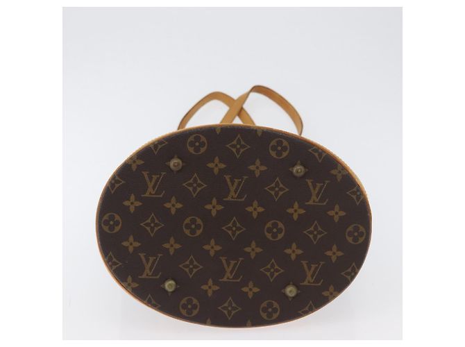 LOUIS VUITTON Borsa a Spalla Monogram Bucket GM M42236 LV Auth bs33567 Monogramma - vista 6