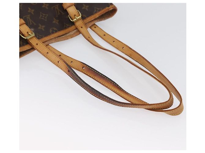 LOUIS VUITTON Borsa a Spalla Monogram Bucket GM M42236 LV Auth bs33567 Monogramma - vista 8