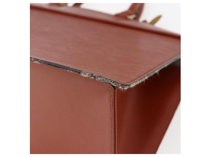LOUIS VUITTON Borsa a Mano Epi Riviera Marrone M48183 LV Auth 173572 - vista 15