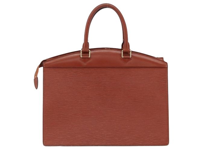 LOUIS VUITTON Borsa a Mano Epi Riviera Marrone M48183 LV Auth 173572 - vista 2