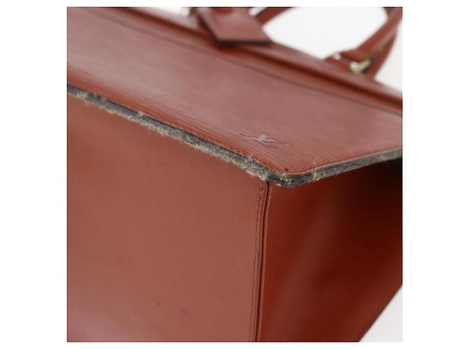 LOUIS VUITTON Borsa a Mano Epi Riviera Marrone M48183 LV Auth 173572 - vista 9