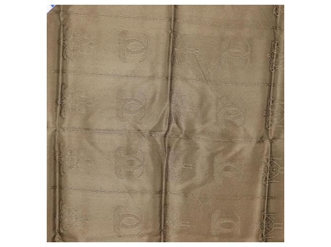 Cartier Sciarpa in seta khaki Auth am10834V Cachi - vista 17