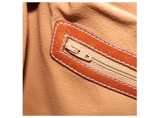 Céline Sac à épaule en toile Macadam CELINE en cuir PVC marron doré Auth ep13438 - vue 20