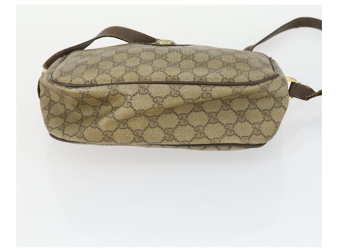 GUCCI GG Canvas GG Plus Sherry Line Tasche PVC 3 Set Beige Marine Auth 155246 Marineblau - Ansicht 21