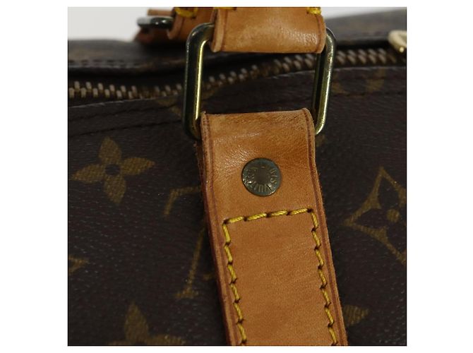 LOUIS VUITTON Borsa Boston Monogram Keepall 55 M41424 LV Auth 171726 Monogramma - vista 14