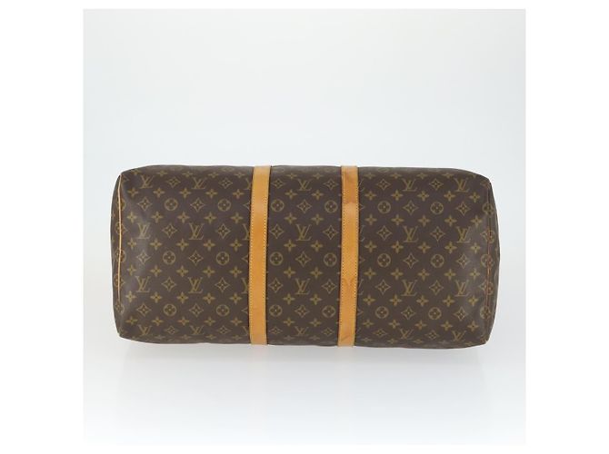 LOUIS VUITTON Borsa Boston Monogram Keepall 55 M41424 LV Auth 171726 Monogramma - vista 9