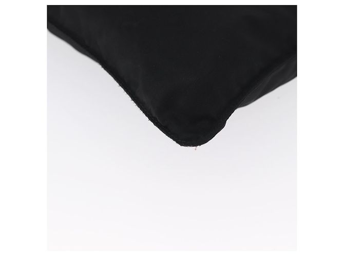 Borsa a Spalla PRADA Nylon Nero Argento Autentica 169612 - vista 10